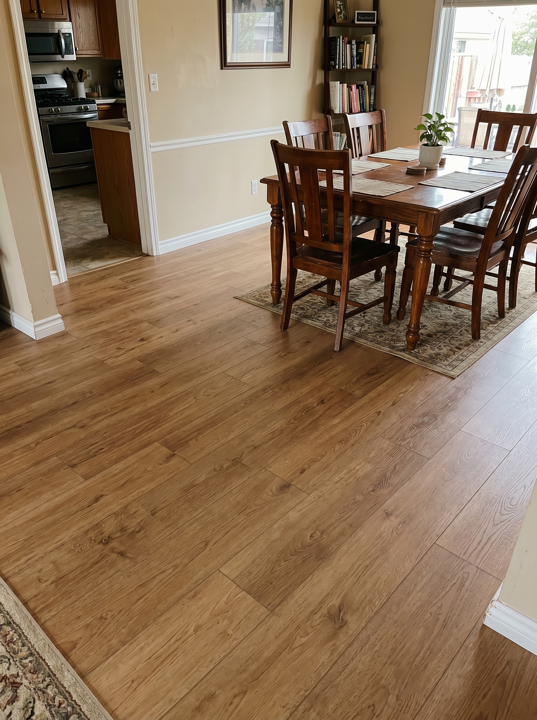 LVP Floor Install after — Arlington, TX